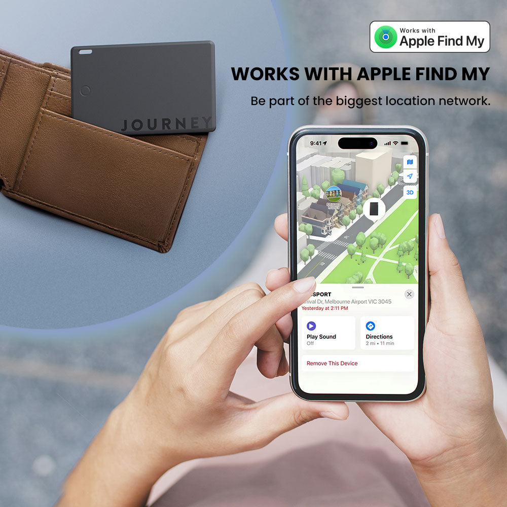 LOC8 Finder Card (Recharges Wirelessly)